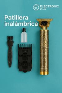 Patillera Inalámbrica Metal Golden - Miniatura 1