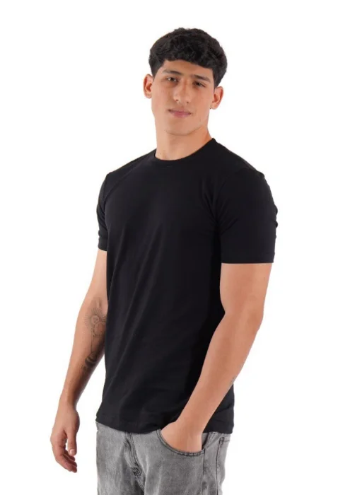 Remera Lisa Agodon y Laycra