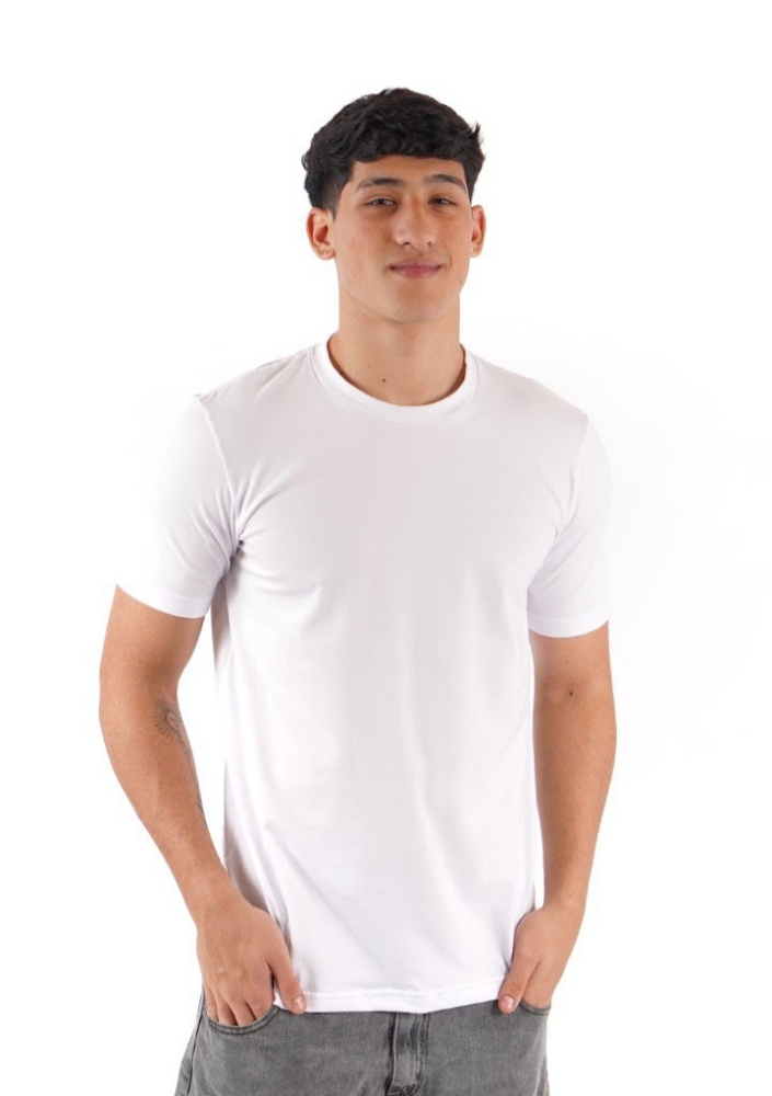 Remera Lisa Agodon y Laycra - Imagen 2