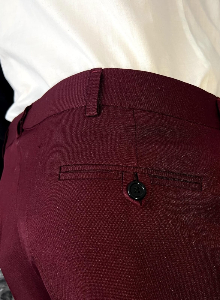 Pantalón Bordo Tropical Mecánico - Imagen 5