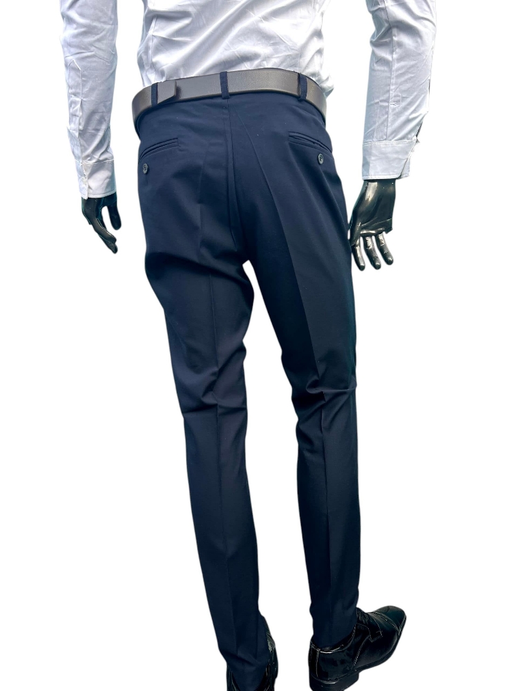 Pantalón de Vestir Azul Marino Super 100 - Imagen 2