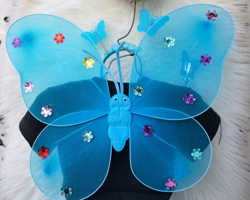Set Tutu Glitters + Alitas Mariposa - Imagen 2