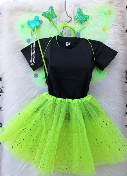 Set Tutu + Alitas Mariposa