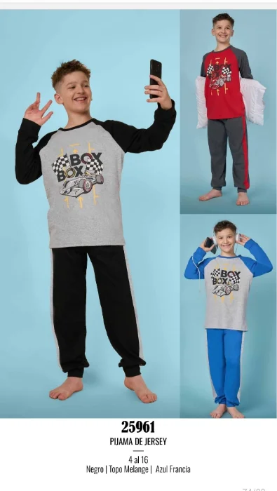 Pijamas de Niños  Lencatex