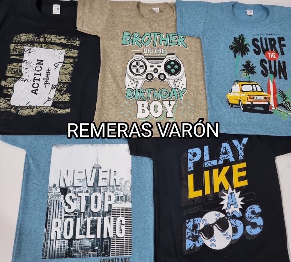 Remeras Nene Estampadas - Imagen 6