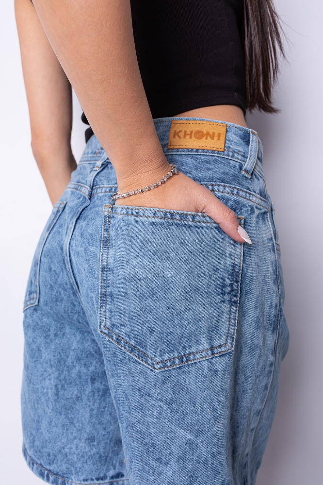 Bermudas Mom Nevado Oscuro - Imagen 6