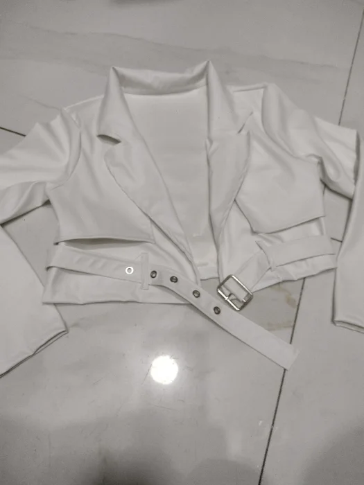 Chaqueta Trench Crop