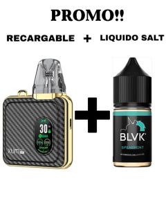 Vaper Recargable + Líquido 30ml de Regalo