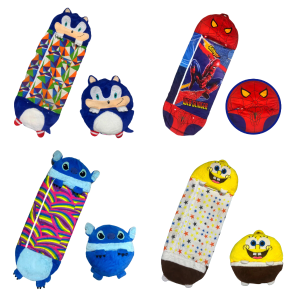 Bolsa de Dormir de Stitch/spiderman/pikachu Varios Personajes