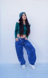 Baggi Teens Azul Pinzado