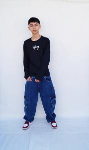 Baggi Teens Azul Cargo - Miniatura 2