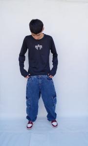 Baggi Teens Azul Cargo - Miniatura 4