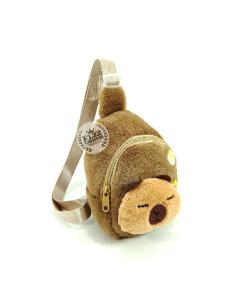 Pecherita Capibara Peluche con Aplique y Pines