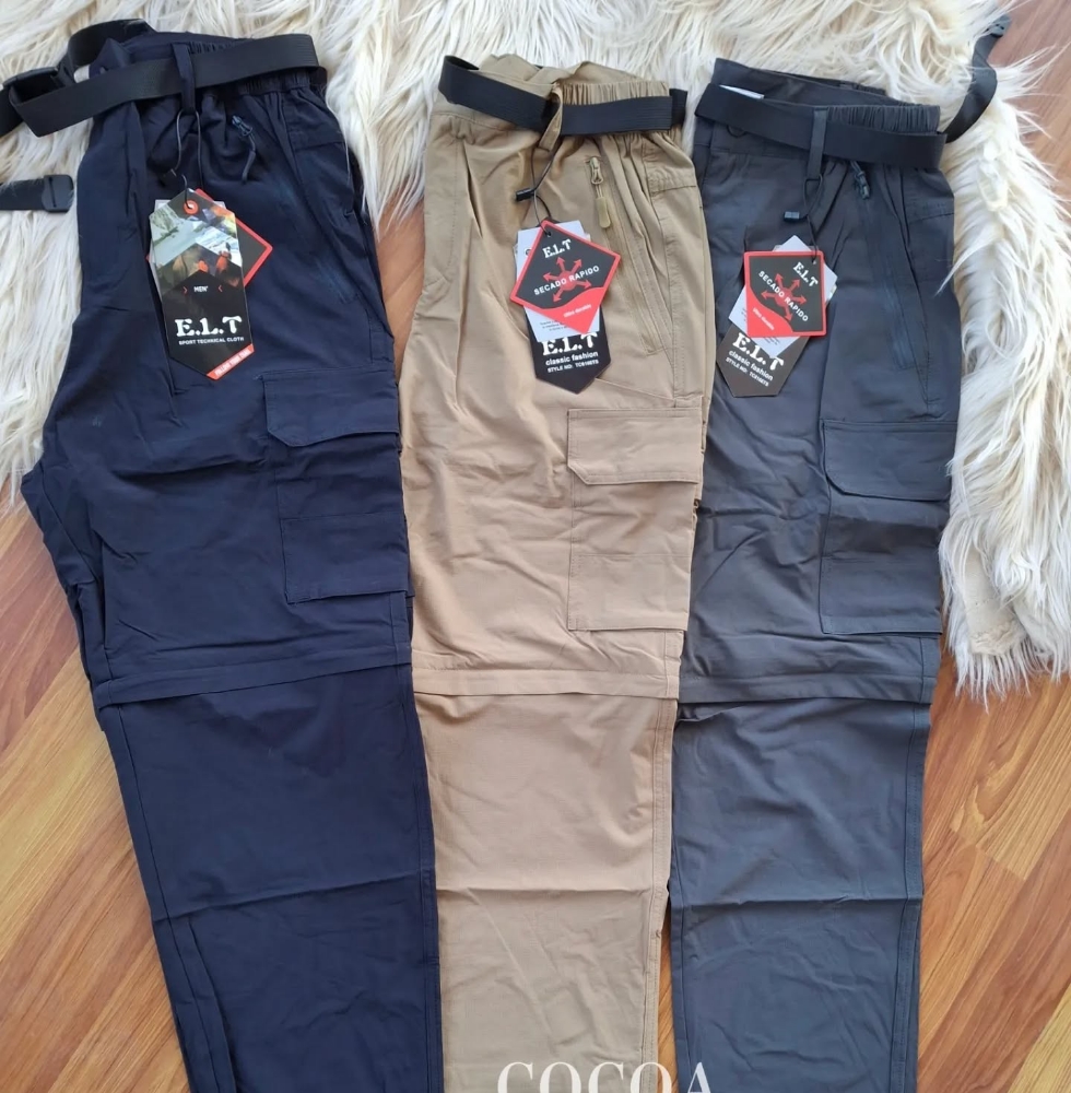 Pantalones Desmontables Secado Rápido Importado - Imagen 2