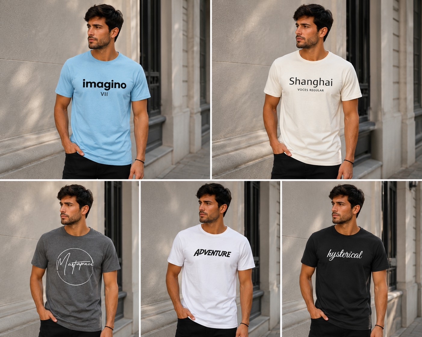 Remera Hombre Manga Corta Estampada - Imagen 4
