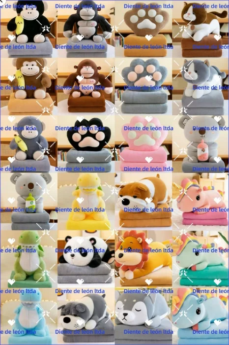 Peluches con Manta
