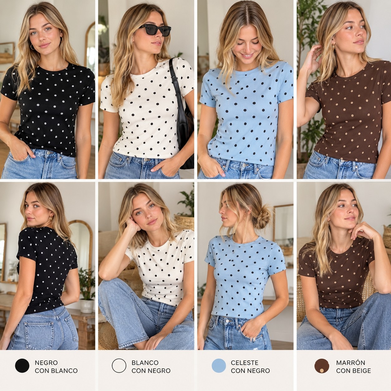 Remeras de Morley Viscosa con Lunares - Imagen 2