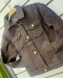 Campera Símil Cuero Chocolate - Miniatura 2