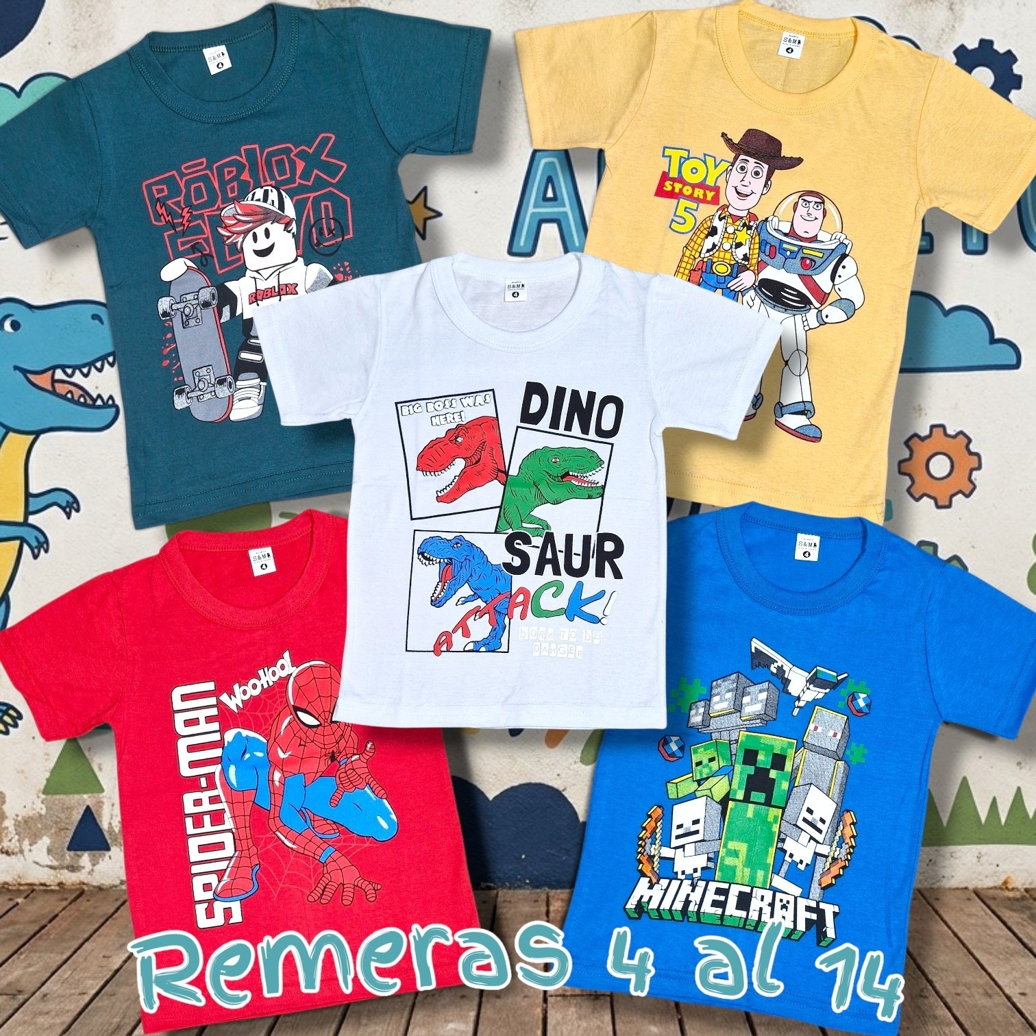 Remeras Económicas Varón - Imagen 2