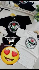 Remerones Vans Doble Estampa
