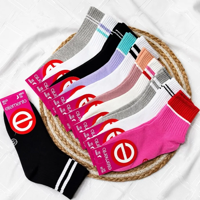 Medias Tenis Elemento de Mujer -lenceria Micatu