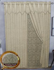 Cortina Importada Jacquard con Forro Casatex