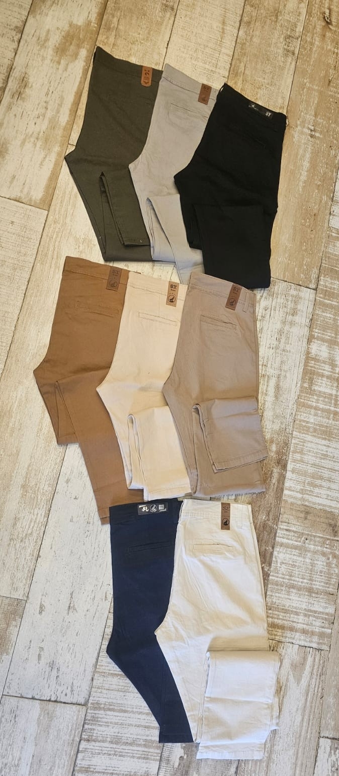 Pantalón Chino Elastizados Hombre - Imagen 2