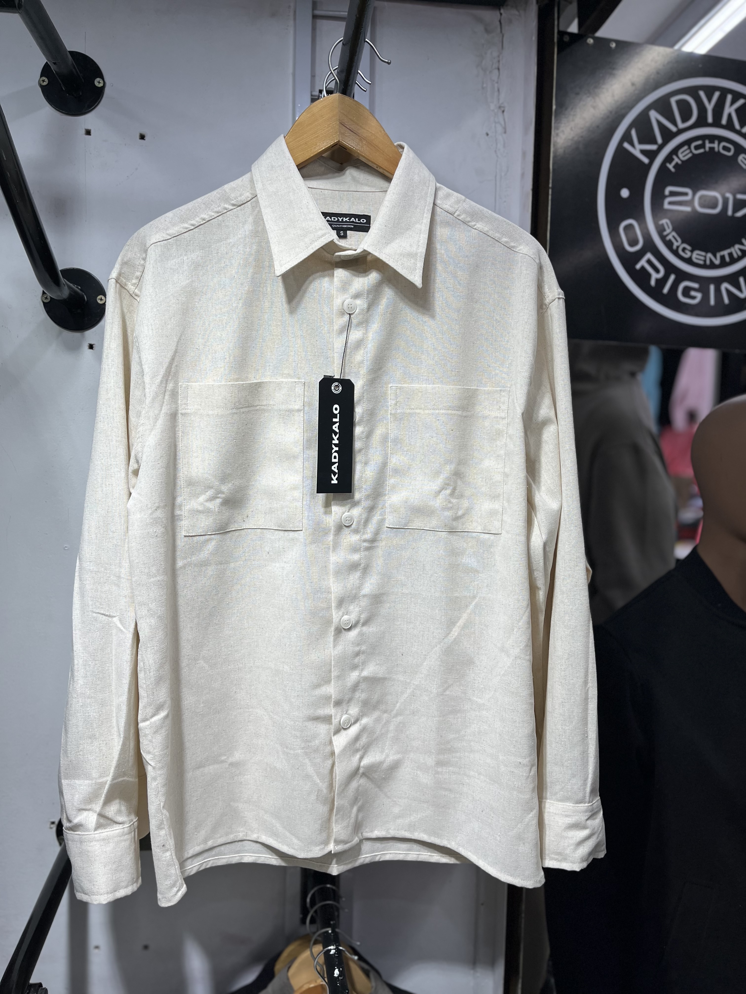 Camisa Camisaco de Lino Sastrero Hombre Manga Larga - A8A0CCE3-BDA5-4E7D-B963-AF32B4E5B6C0.jpeg