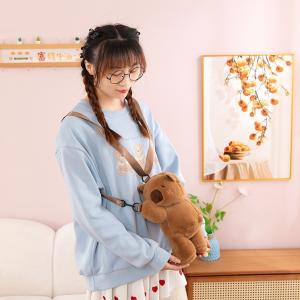 Mochila Peluche Morral Capibara