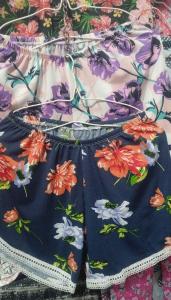 Short Dama con Puntilla Modal