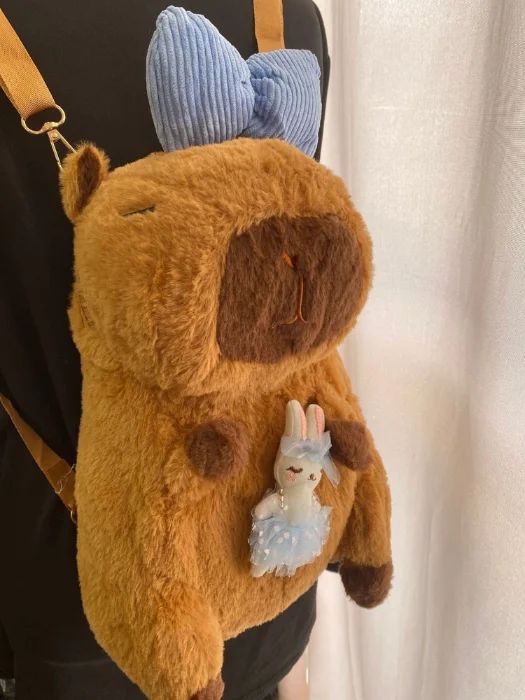 Peluche Mochila Morral Capibara