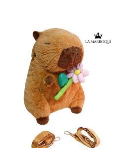 Peluche Mochila Morral Capibara - Miniatura 3