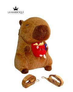 Peluche Mochila Morral Capibara - Miniatura 4