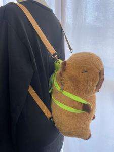 Peluche Mochila Morral Capibara - Miniatura 6