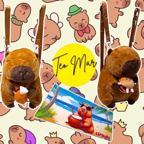 Mochila Capibara con Toallon