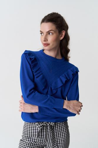 Sweater con Volados