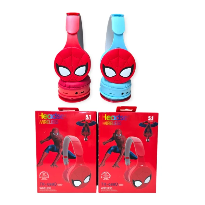 Auricular Vincha Bluetooth Hombre Araña (tk-688p)
