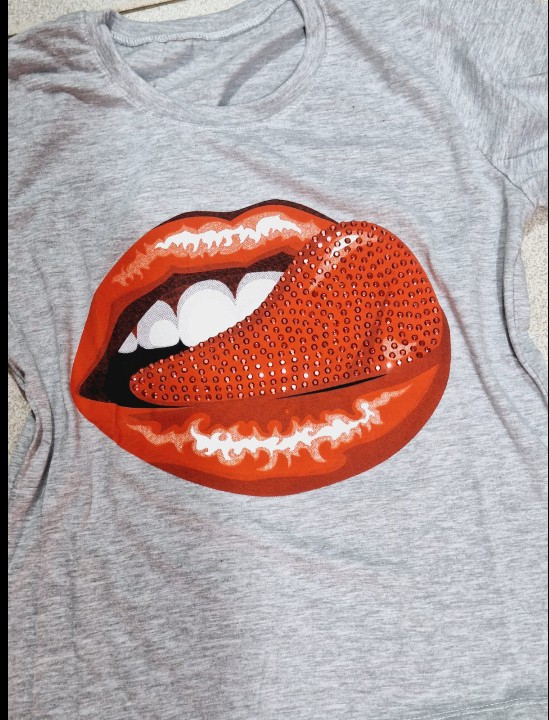 Remera con Brillos - Imagen 2