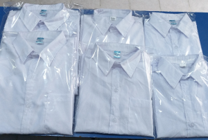 Camisa Blanca Lisa - Colegial - Bautismos - Comunion - Miniatura 3