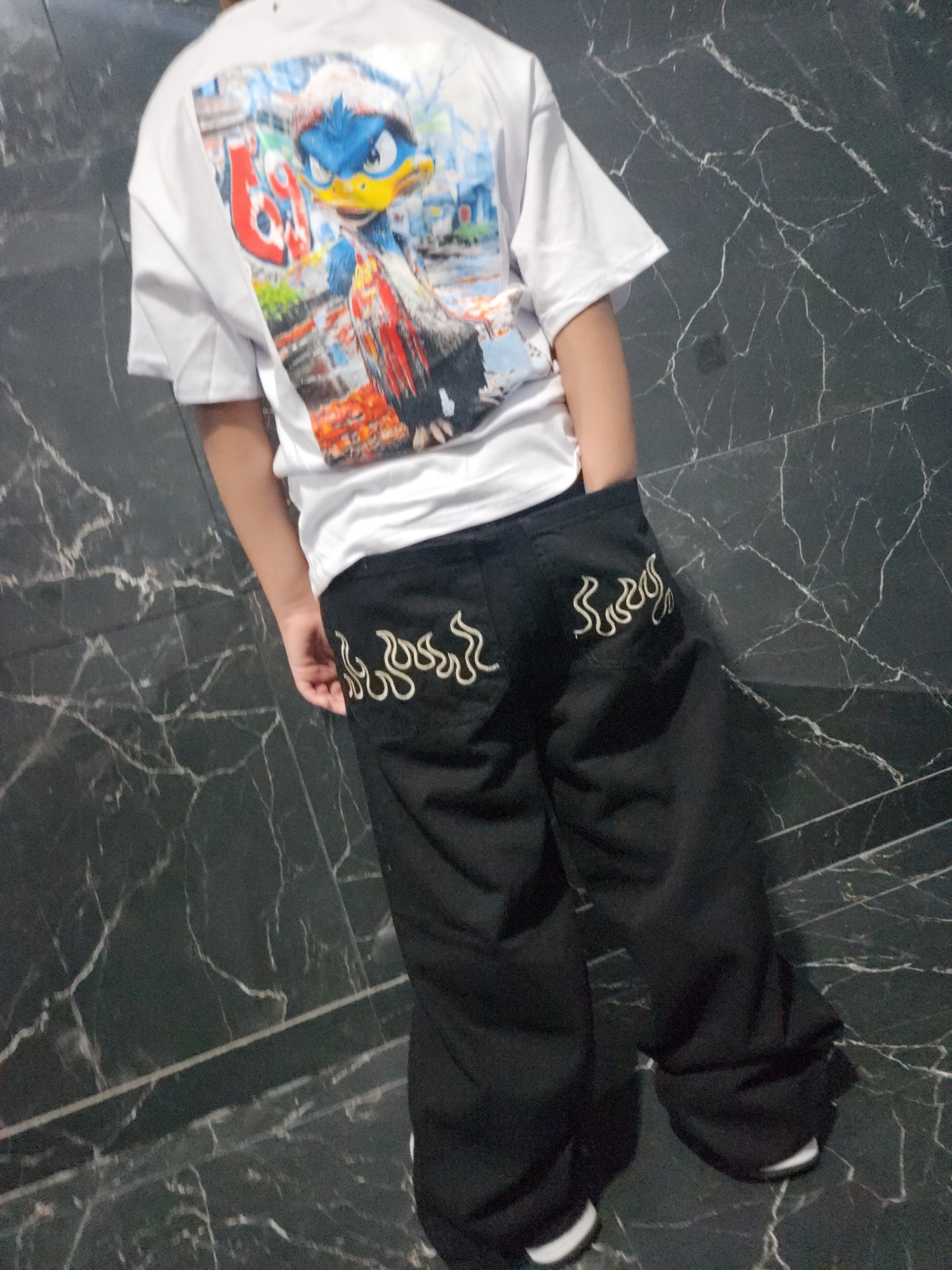 Jeans Bagi Ballon Fit de Niño - Imagen 3