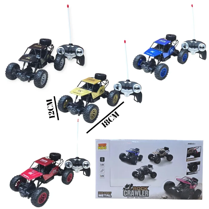 Auto Cros 4x4 C/control Remoto (jt180)