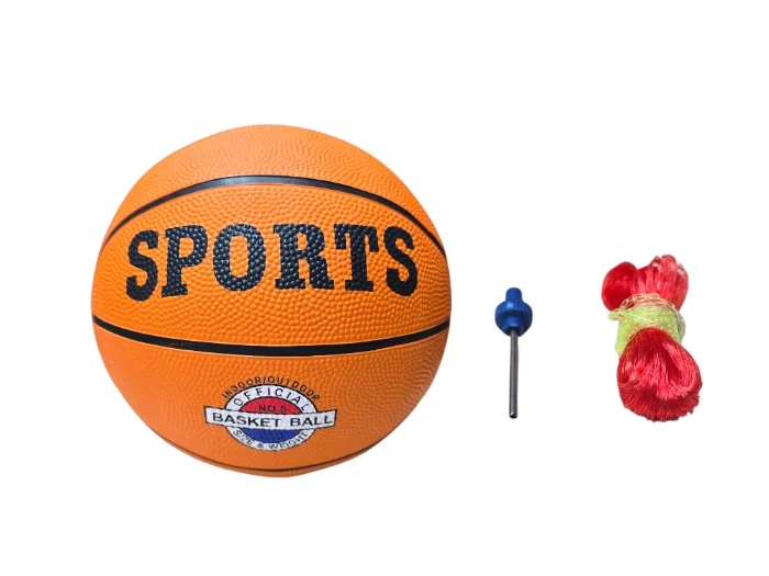 Pelota Basket Ball Numero 5c/red y Pico (jt170)