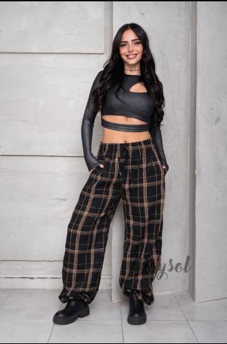 Pantalón Globo Paño