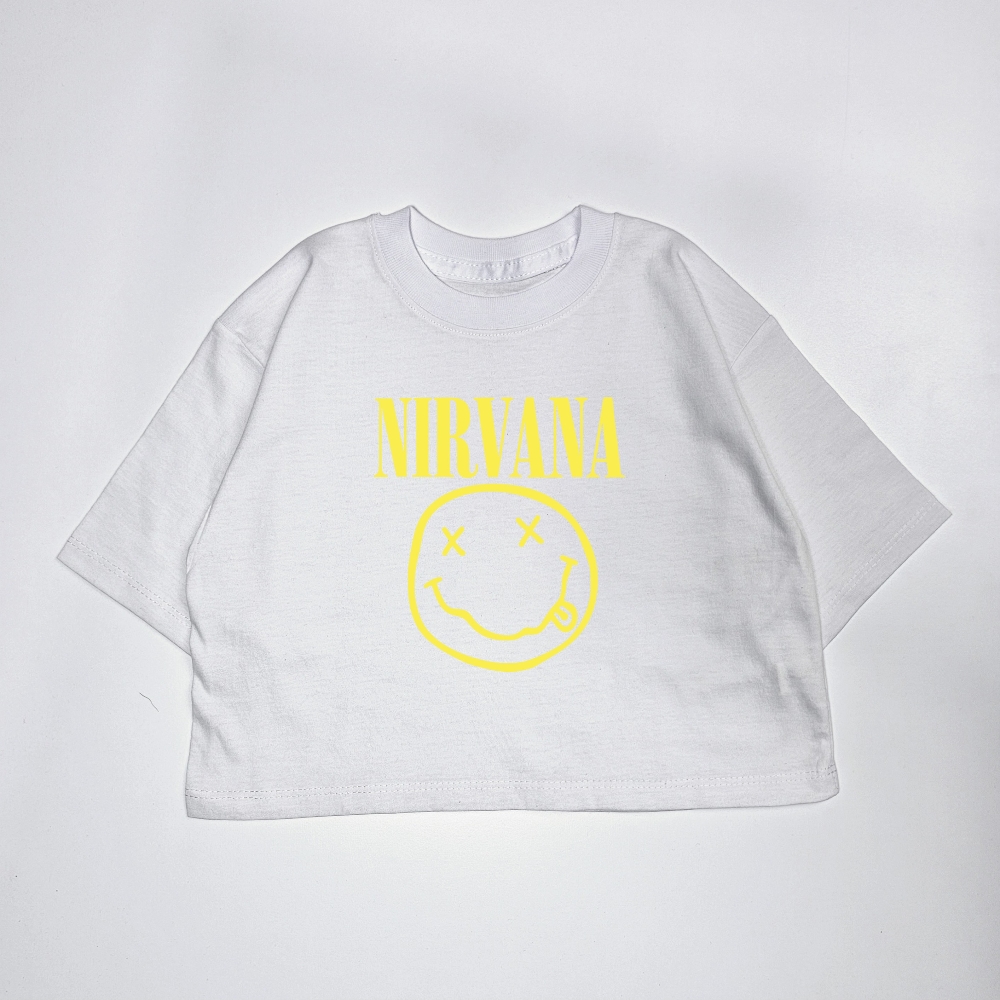 Nena - Crop Kim Oversize  Nirvana - Imagen 2