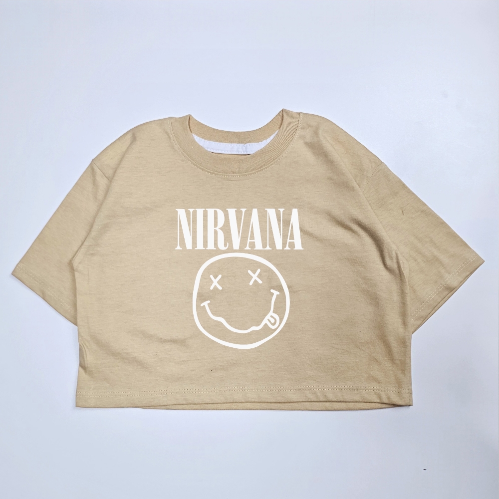 Nena - Crop Kim Oversize  Nirvana - Imagen 4