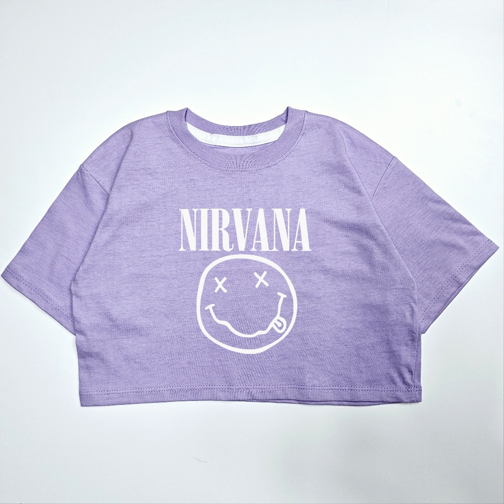 Nena - Crop Kim Oversize  Nirvana - Imagen 6