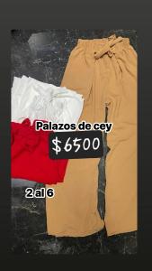 Palazos de Cey . Talle 1 al 6