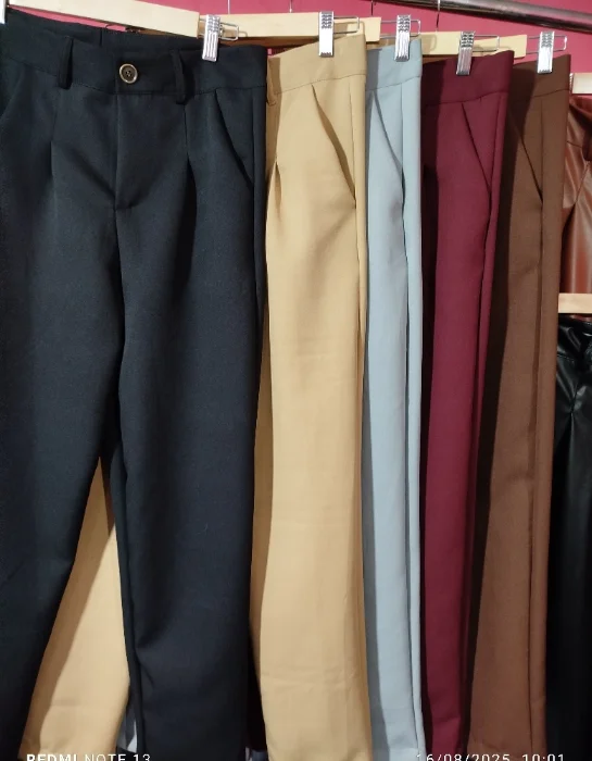 Pantalón Recto Sastrero
