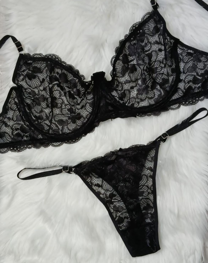 Conjunto de Encaje con Aro - Imagen 2