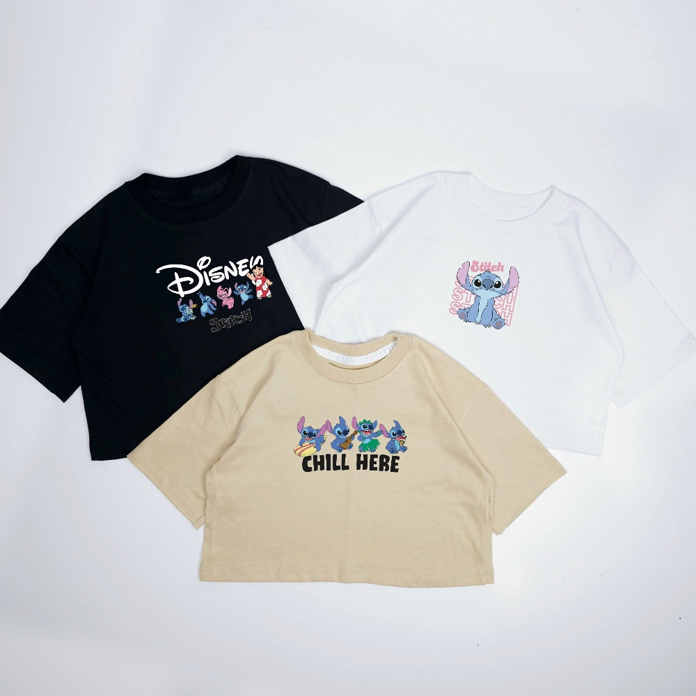 Nena - Crop Kim Oversize Diseños Stitch - Imagen 2